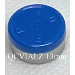 Royal Blue 13mm Flip Off® Vial Seals, West Pharmaceutical, Bag of 1,000