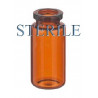 Sterile 10mL Amber Open Vials, Ready to Fill, Case of 435 pieces