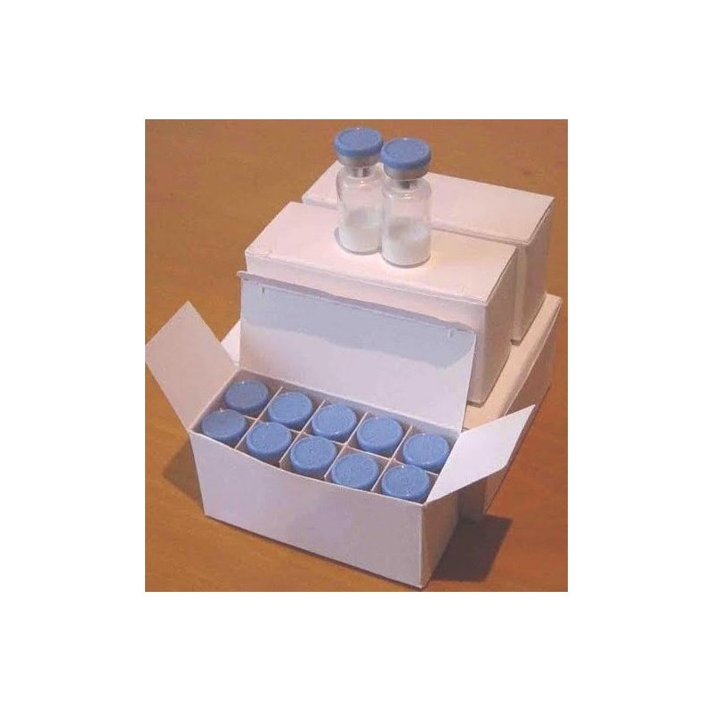 PEPTIDE PACKER White Vial Boxes, for 3mL x 10 piece packaging, Pack of 5