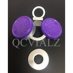 PURPLE West 20mm Flip Off-Tear Off® Vial Seals, manufactured by West Pharma.