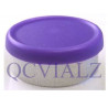 West Pharmaceuticals manufactured PURPLE 20mm matte flip cap vial seals. QCVIALZ catalog no. WMC20PPL-100