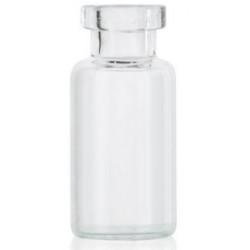 2ml Clear Serum Vials, ISO 2R, holds 3ml, 16x35mm, Tray of 264