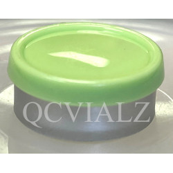 Faded Light Green 20mm Superior Flip Cap Vial Seals, Bag of 1,000