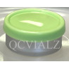 Faded Light Green 20mm Superior Flip Cap Vial Seals, Bag of 1,000