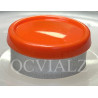 Orange Peel 20mm Superior Flip Cap Vial Seals, Pack of 100
