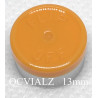 Faded Light Orange 13mm Flip Off® Vial Seals, West Pharmaceutical, Bag of 1,000