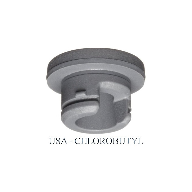 20mm Igloo Lyophilization Vial Stoppers, USA Chlorobutyl, Pack of 100
