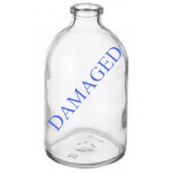 100mL Clear Serum Vials, Damaged Partial Module of 30-40pc