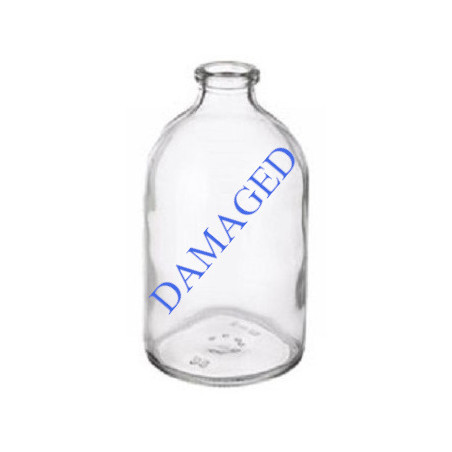 100mL Clear Serum Vials, Damaged Partial Module of 30-40pc