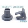 13mm Ready to Sterilize Lyophilization Vial Stoppers, Bag of 5,000