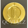 30mm Full Tear Off Aluminum Vial Seals, Gold, Bag of 250