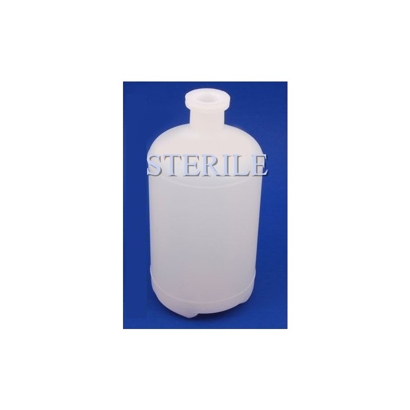 500ml STERILE Plastic Serum Bottle Vials, Opaque, case of 105. 30mm seals and stoppers sold separately.