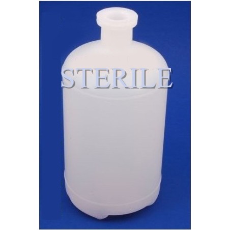 500ml STERILE Plastic Serum Bottle Vials, Opaque, case of 105. 30mm seals and stoppers sold separately.