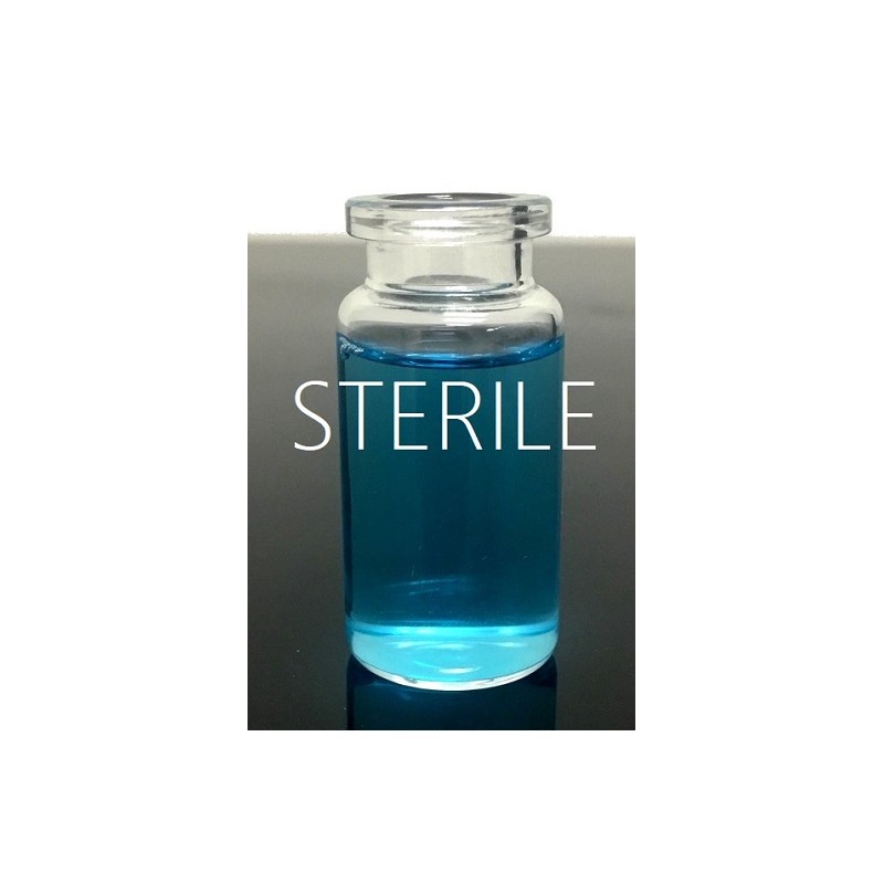 ISO 10R 10ml sterile vial, 24x45mm sterile pharmaceutical injection vials. Comes in a unique alveolar tray.