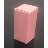 Pink Vial Boxes, for 10mL Vials, Pack of 100. Shipped flat - user must fold up for use. QCVIALZ catalog no. PVB10-100