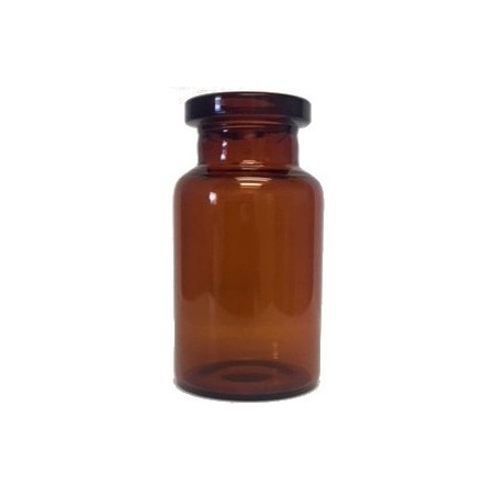 10mL Amber Shorty Serum Vials, ISO 10R, 24x45mm, Sample Pack of 10