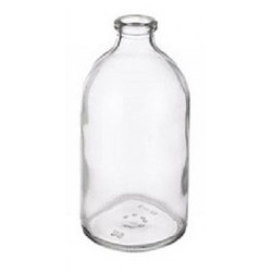 125ml Clear Molded Serum Bottle Vials, USP Type 1 Borosilicate Glass