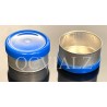 Royal Blue 13mm Smooth Gloss Flip Cap Vial Seal, West Pharma, Pack of 100
