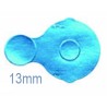 13mm IVA Foil Seal, Blue, Sterile, Roll of 1100 foil seals