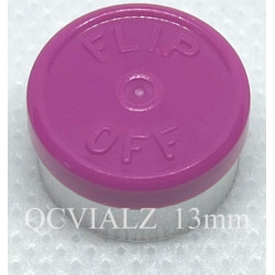 Magenta 13mm Flip Off® Vial Seals, West Pharmaceutical, Pack of 100