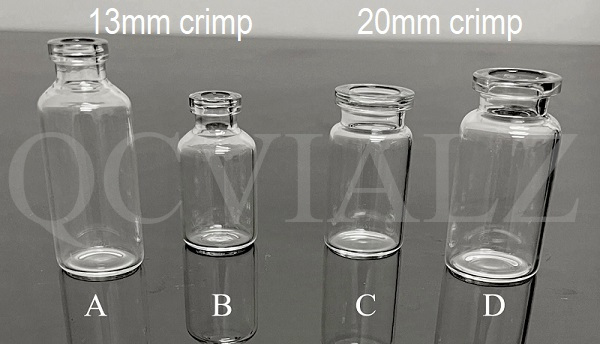 13mm crimp vials and 20mm crimp vials