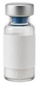 ISO 2R peptide vials with 13mm flip off seals for six PCAC-recommended peptides.