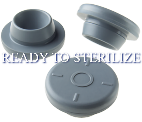 Ready to Sterilize Vial Stoppers from QCVIALZ